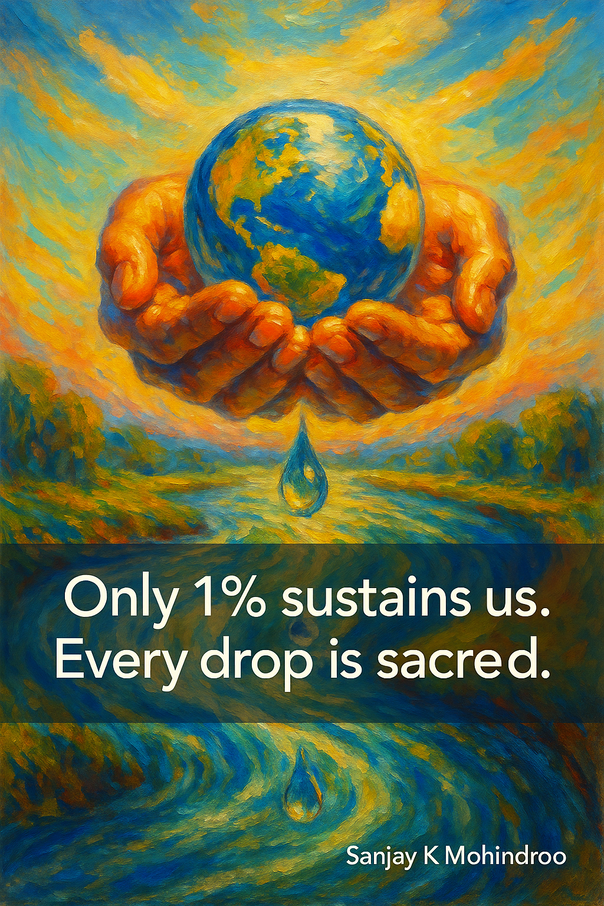 Only 1% Belongs to Us | Sanjay Mohindroo